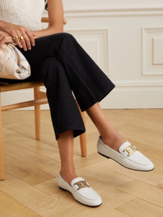 Tod's Shoes - Tod's Kate Calf Leather Loafers